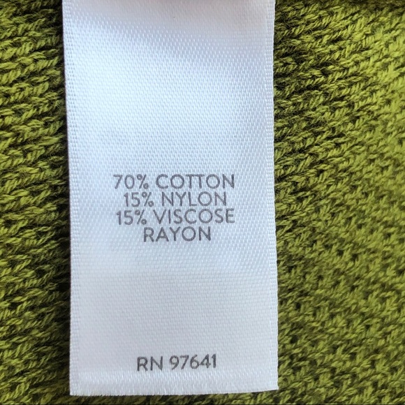 NWT J. Jill “Vine” green S sweater Christmas gift - Picture 6 of 7